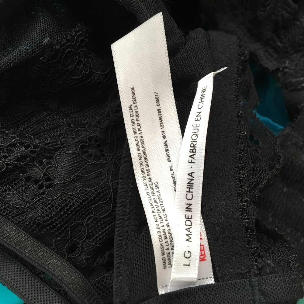 Black lace bralette - Picture 5 of 5